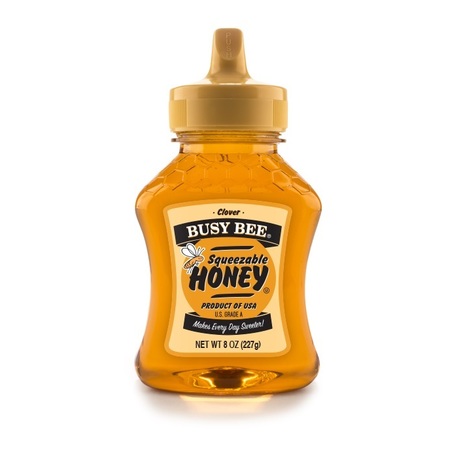 BUSY BEE 8 oz. Busy Bee Honey, PK12 BB1005